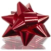 Fiocco regalo rosso metallizzato